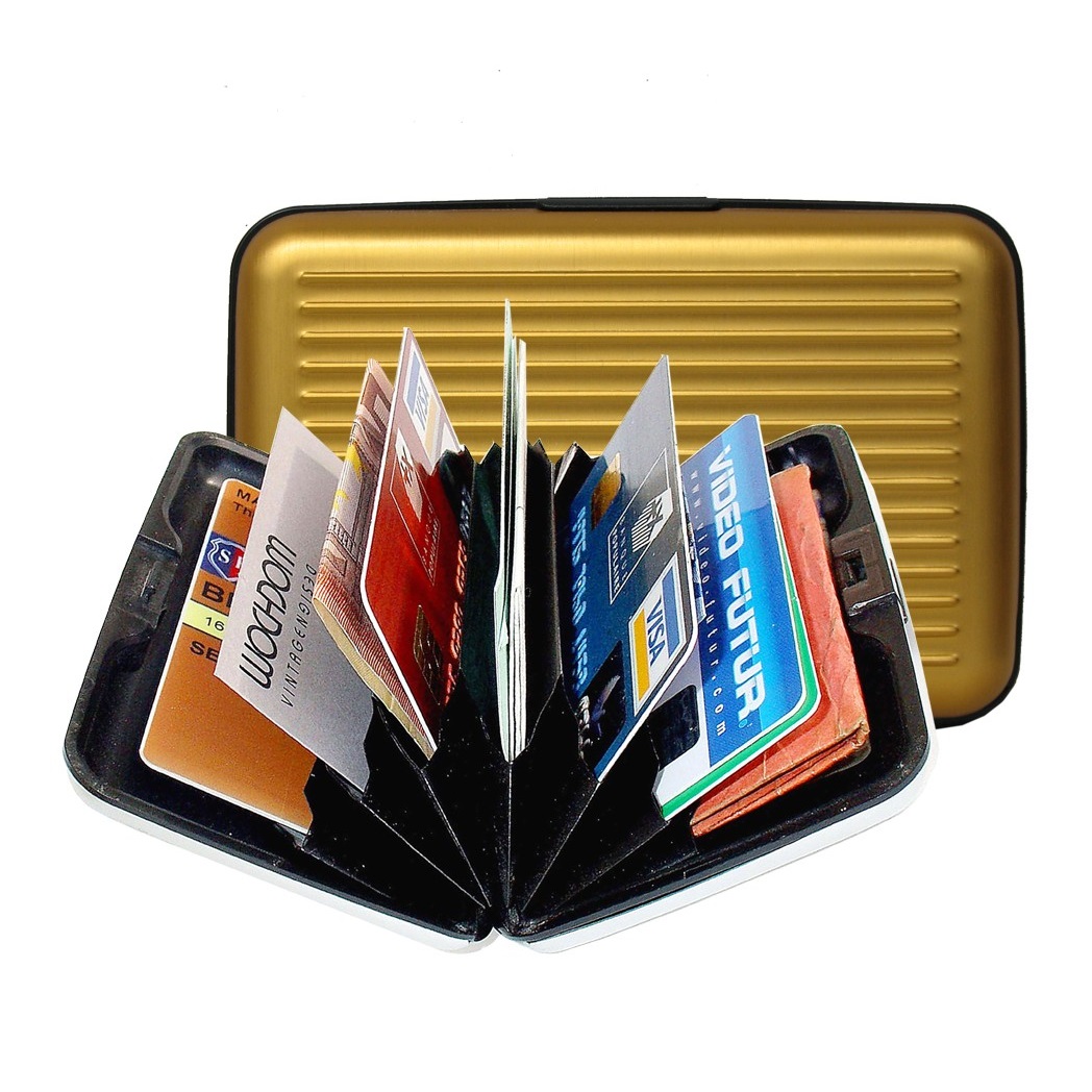 OGON Aluminum Wallet - Gold